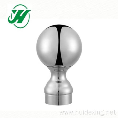 Stainless steel handrail top balls